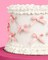 Mini Pink Bow + Pearl Cake Toppers | 12 pcs | Bachelorette Party Decoration, Birthday Candle Accessory, Engagement Dessert Decor, Bridal Food Supplies